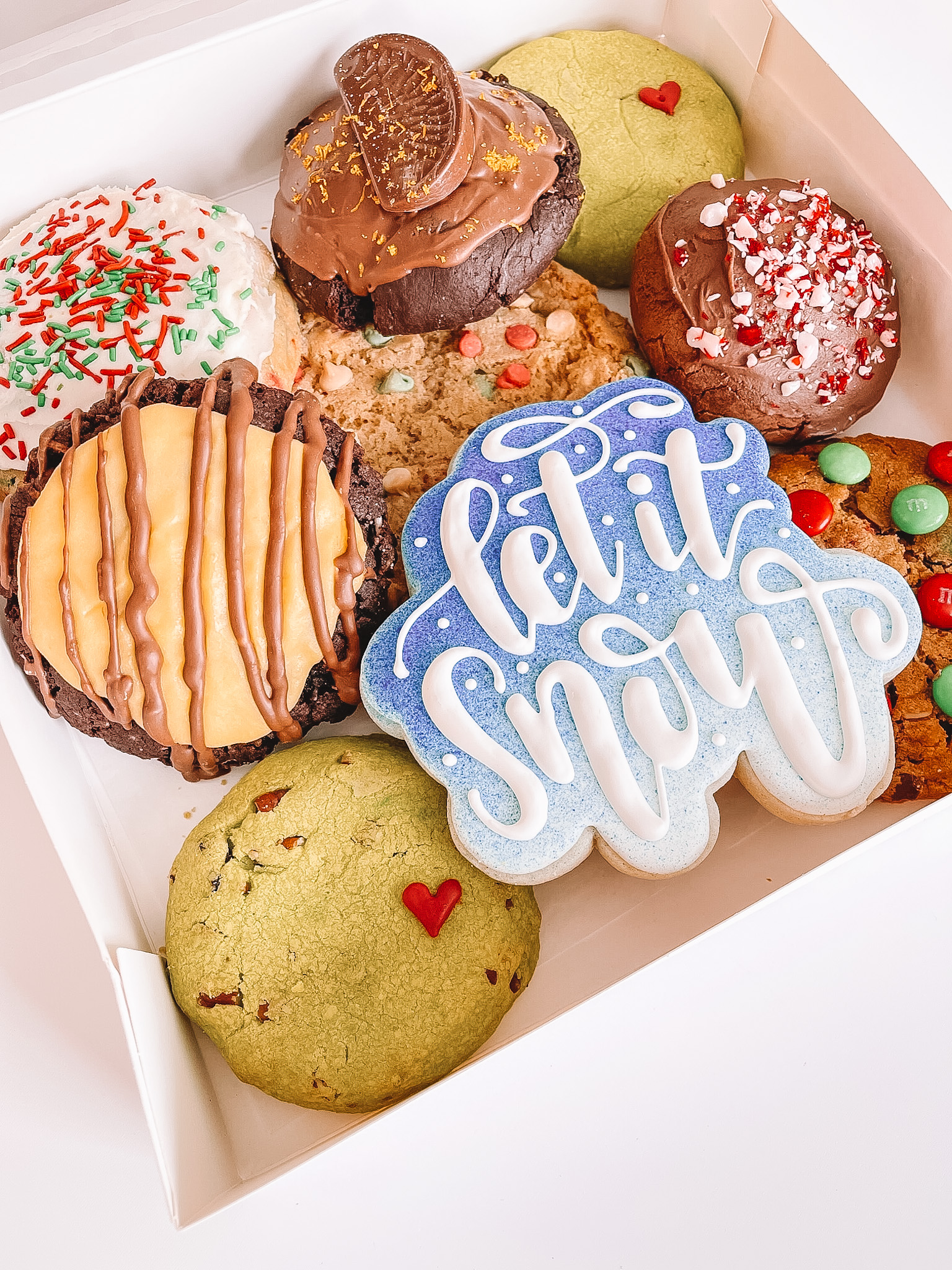 Let it Snow Bakery Box - Sugar Mama Cookie Company